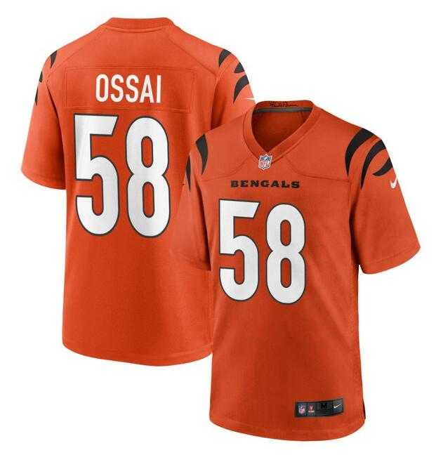 Men & Women & Youth Cincinnati Bengals #58 Joseph Ossai Orange Football Stitched Game Jersey,We sell and wholesale Men & Women & Youth Cincinnati Bengals #58 Joseph Ossai Orange Football Stitched Game Jersey on line form chian!
